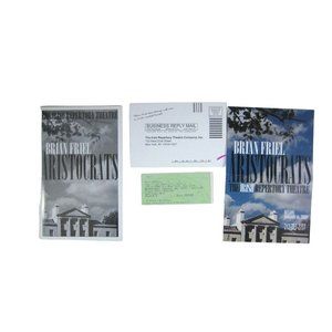 Aristocrats Show Program Irish Repertory Theatre Brian Friel John Keating Odeh